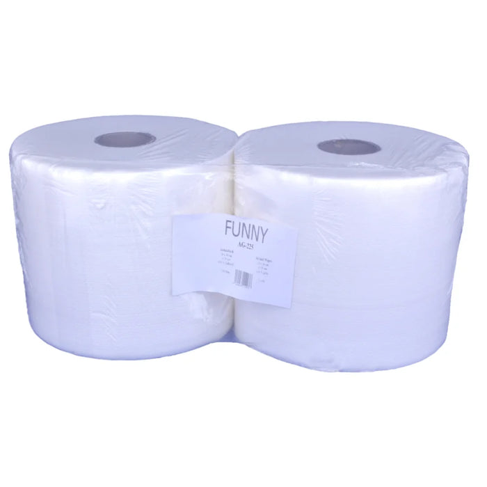 Airlaid wipes on roll