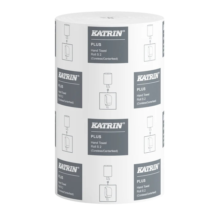 KATRIN Plus Centerfeed S 60 paper towel, 2-ply, 60 m, white