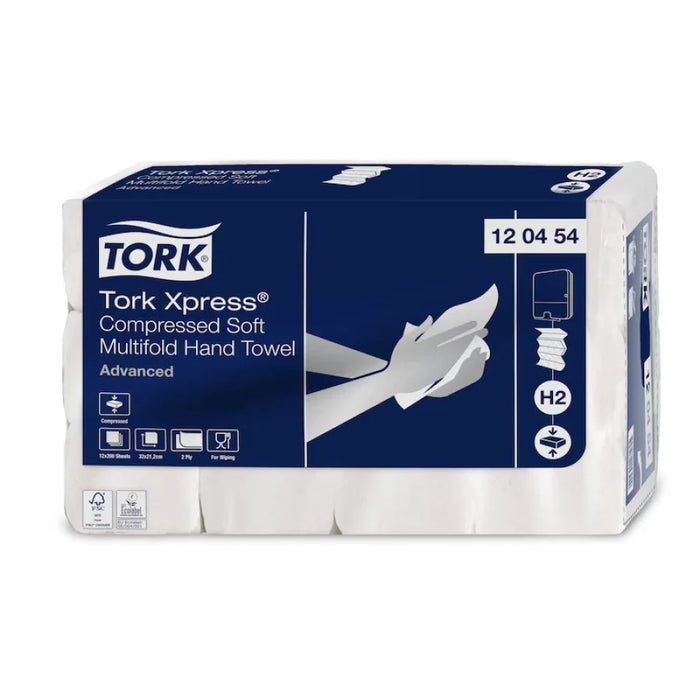 Tork Xpress® Multifold papieren handdoeken, H2, 32 x 21.2 cm