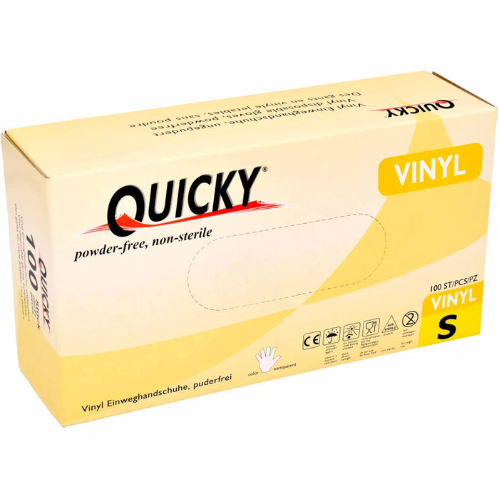 Quicky® disposable gloves, vinyl, powder-free