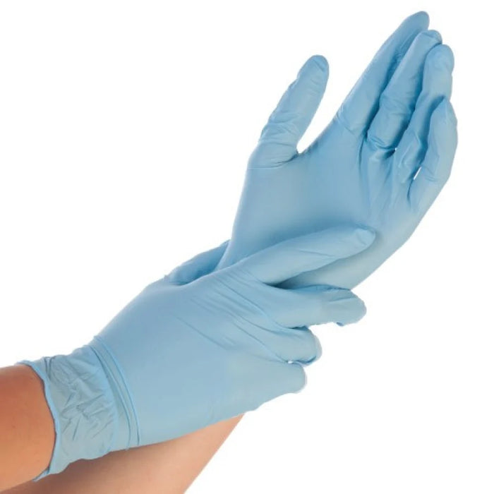 Hygostar® EXTRA SAFE nitrile gloves, powder-free, blue