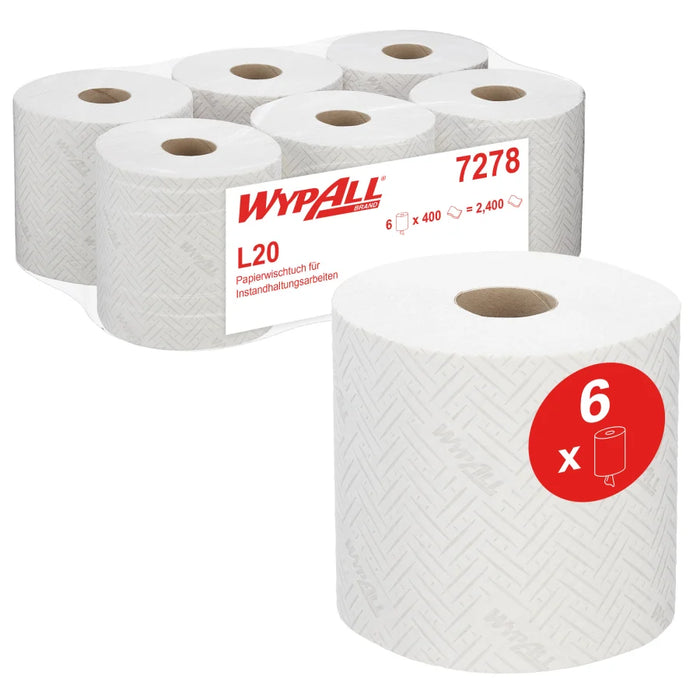 WypAll® L20 roll towels, 2-ply