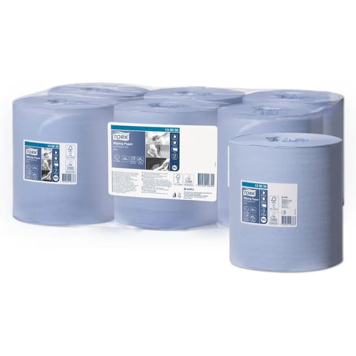 Tork paper wipes premium, M2, 1-ply, blue