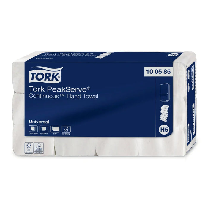 Tork Paper Towel PeakServe® Endlos™, H5, 22.5 x 20.1 cm, white