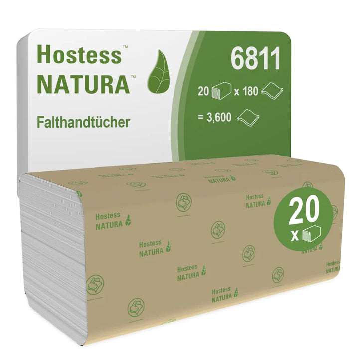 HOSTESS* Natura towels, 25 x 23 cm, 2-ply