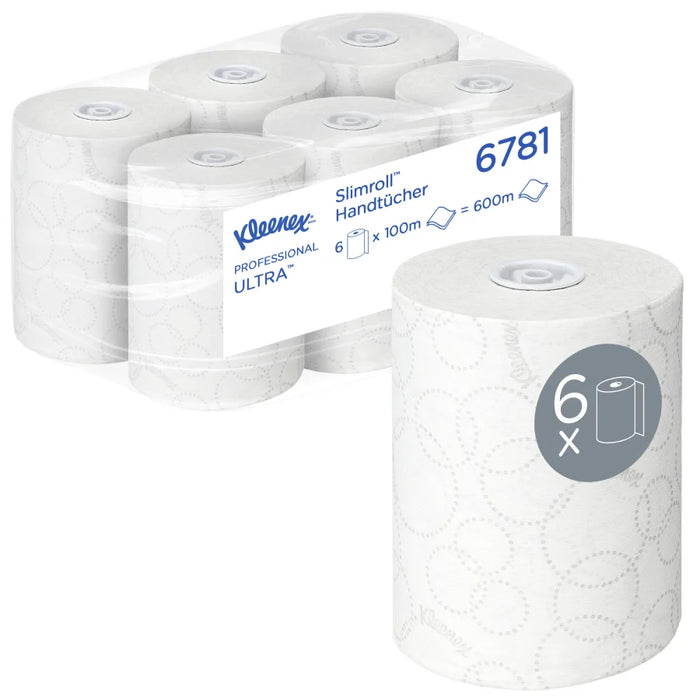 KLEENEX Ultra Slimroll™ paper towels, rolled, 19.8 cm x 100 m