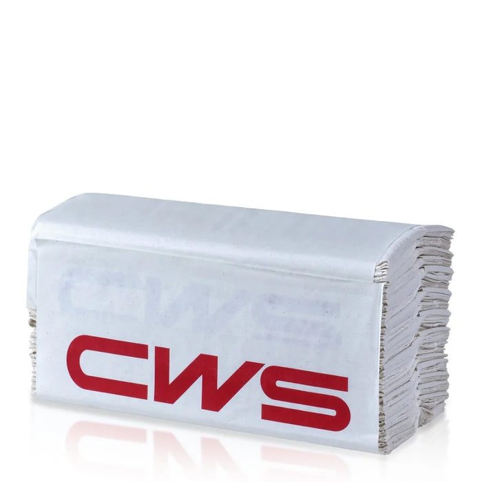 CWS Frottee Extra folding paper, 2-ply, bright white