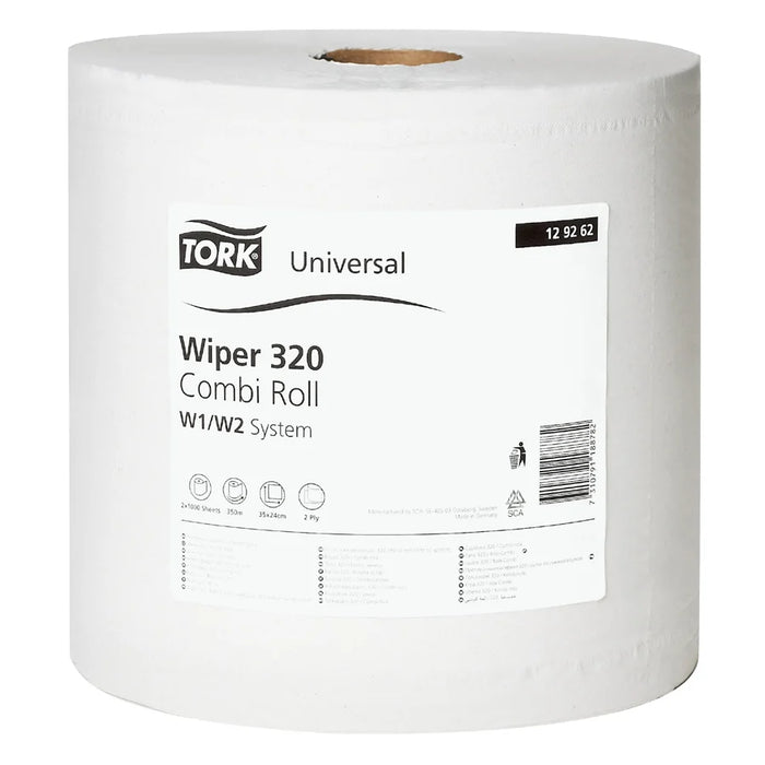 Tork Universal Wiper 320, white, W1/W2