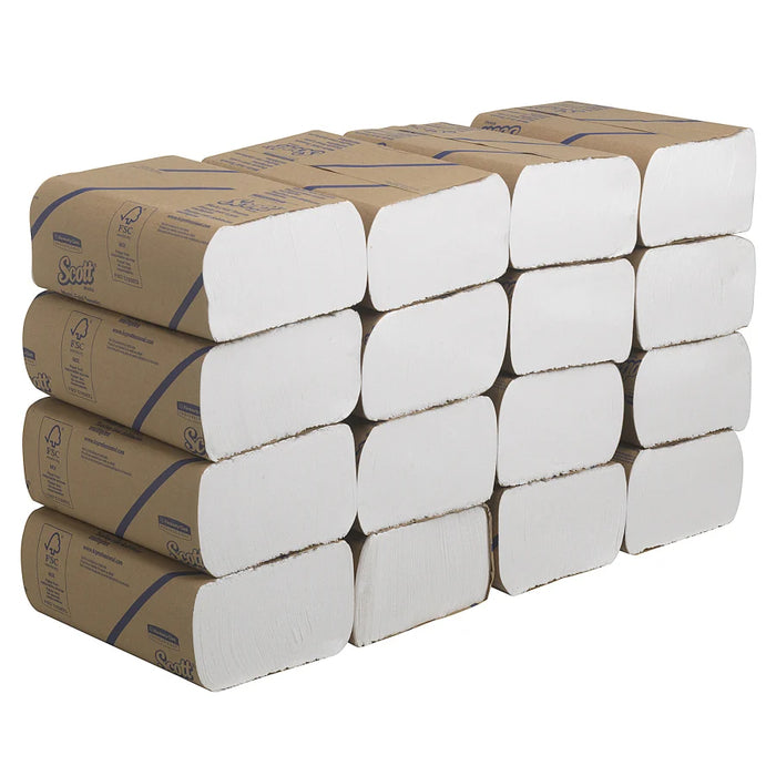 SCOTT® Multifold towel paper, 1-ply, 24 x 20.5 cm