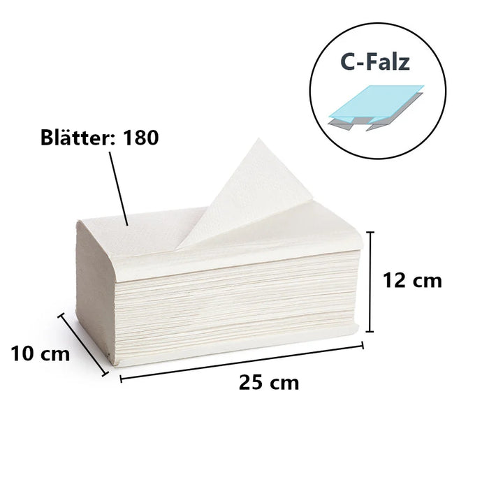 Fripa paper towels Ideal, C-fold, 25 x 33 cm