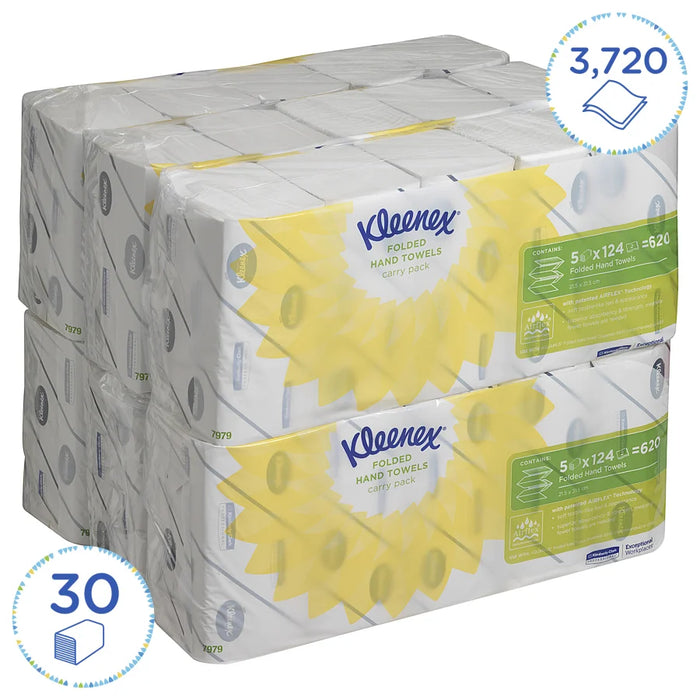 Kleenex® Ultra™ towel paper, 2-ply, 31.5 x 21.5 cm