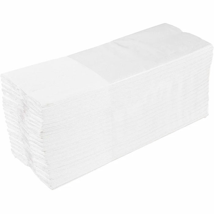 Paper towels, 24.5 x 30.5 cm, 2-ply, whitish