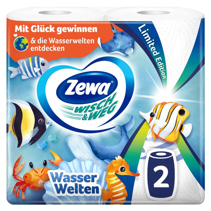 Zewa Wisch & Weg limited edition kitchen roll with motif