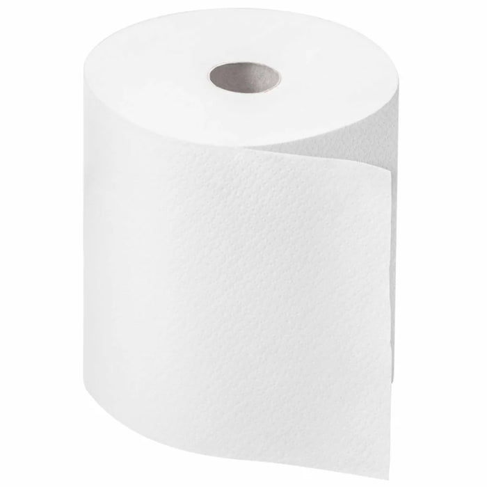 Satino Prestige towel rolls, bright white, 3-ply, PT1 compatible