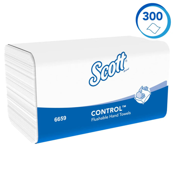 SCOTT® Control™ towel paper, 1-ply, 21 x 21.5 cm