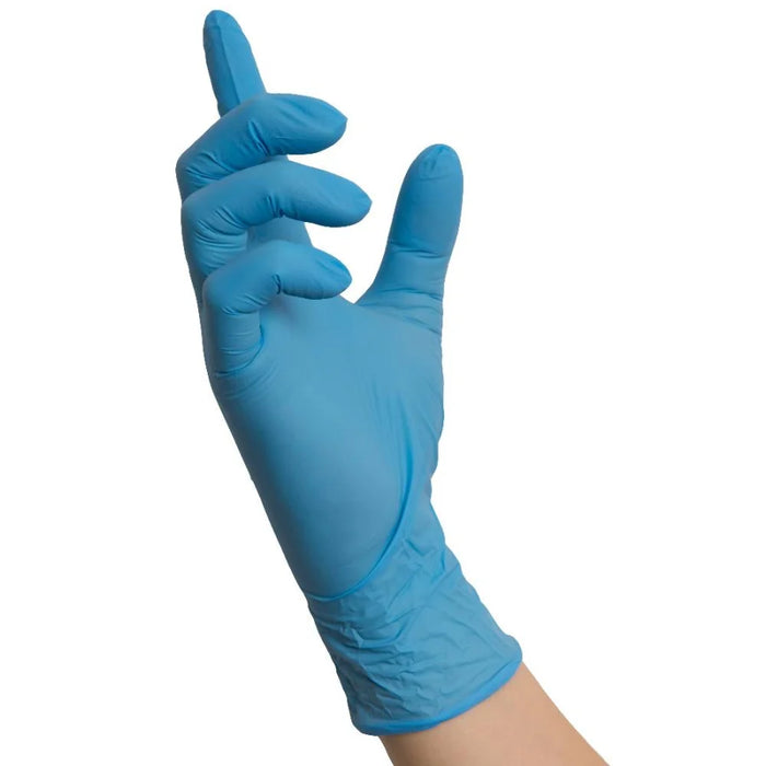 NITRAS BIG BLUE WAVE Nitrile Disposable Gloves, blue