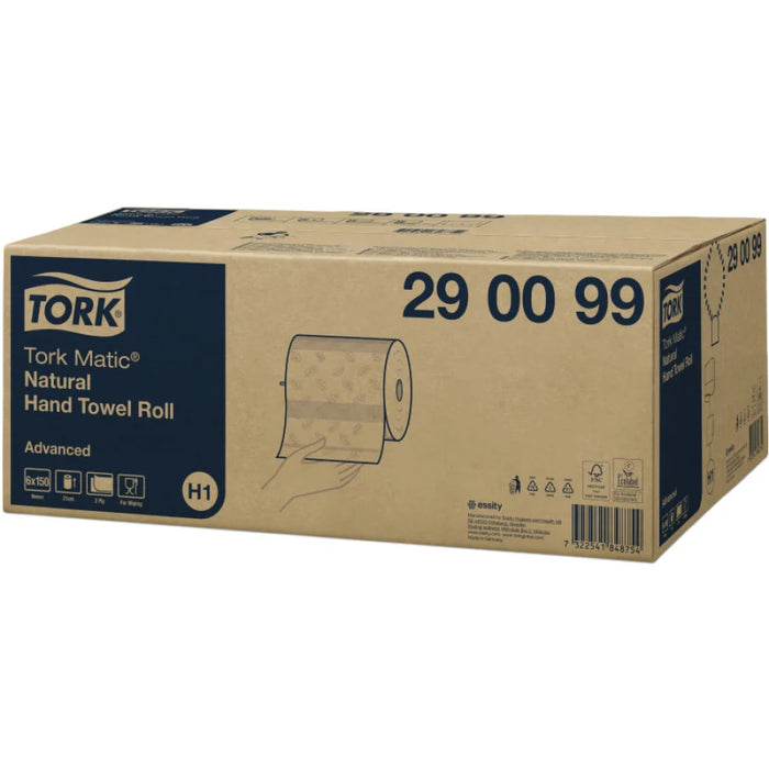 Tork Matic® roll towel paper, H1 compatible, 2-ply