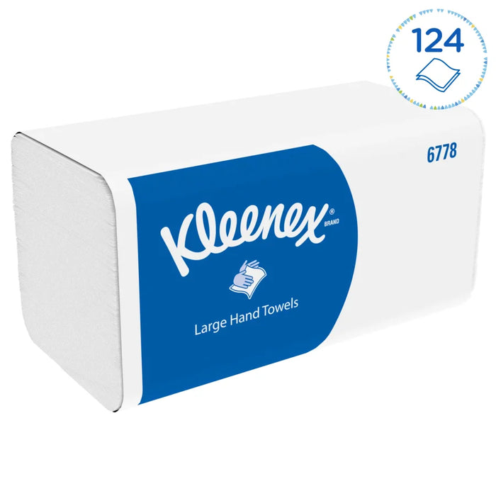 KLEENEX® gevouwen handdoeken, Interfold, wit