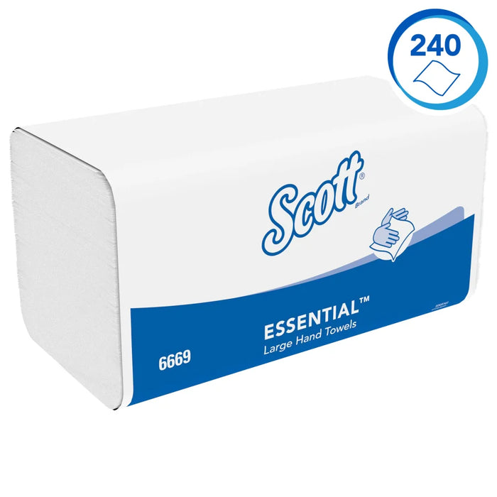 SCOTT® Essential™ towel paper, 1-ply, 31.5 x 20 cm