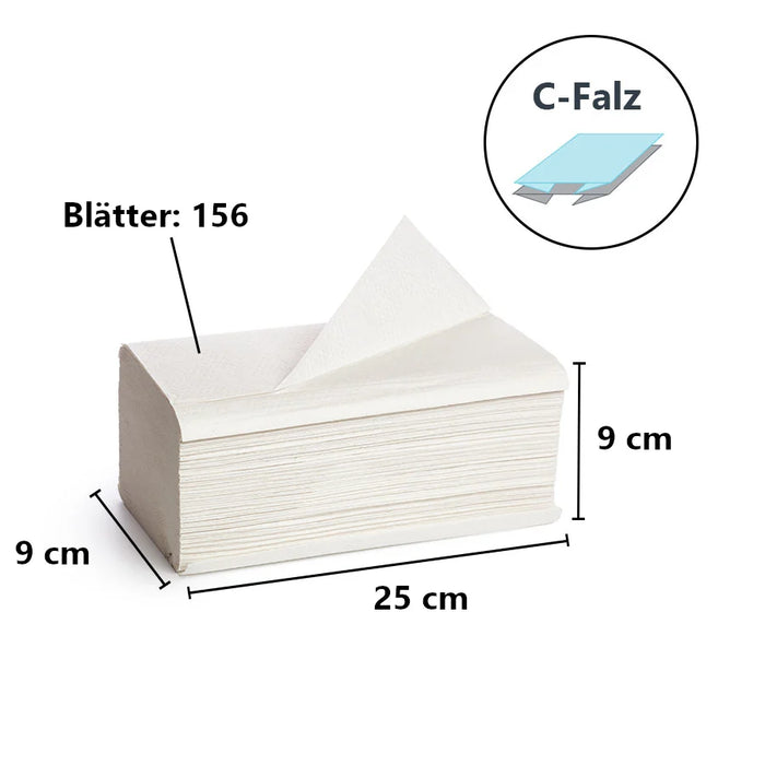 Racon® easy folded towels G 25 x 31 cm, 1-ply