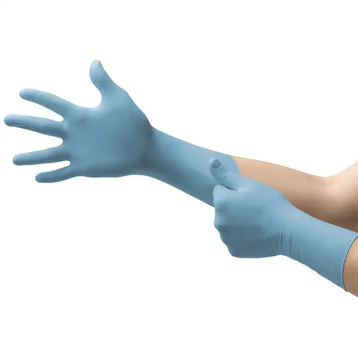 Ansell disposable gloves TNT® Blue 92-665 - 1 box = 10 packs = 1000 pieces / size 7.5 - 8