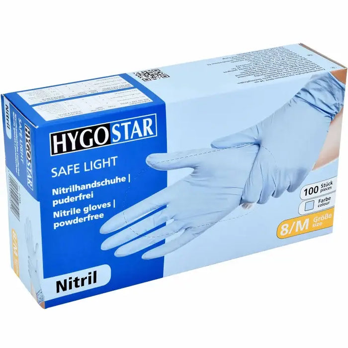 Hygostar Nitril Gloves - Safe Light - Powder Free