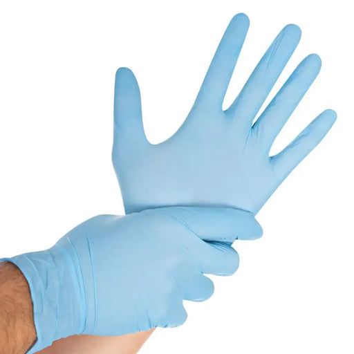 HYGOSTAR® Nitrile Gloves Safe Light powder-free blue