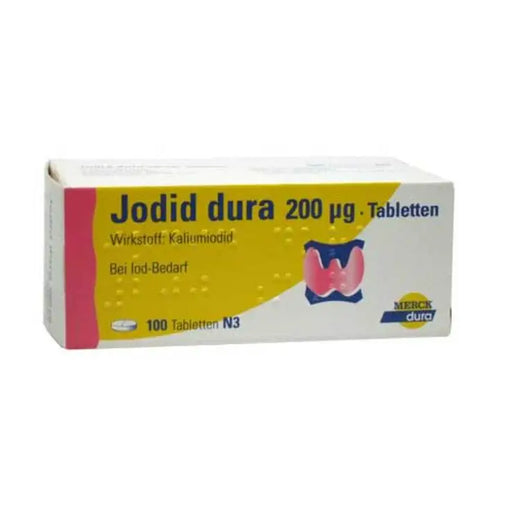 Jodid Dura Tabletten - Jodium Tablets - 200 µg