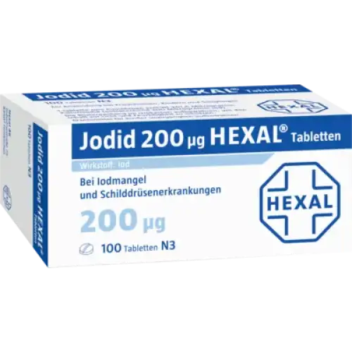 Jodid HEXAL Tabletten 100 St - Jodium Tablets