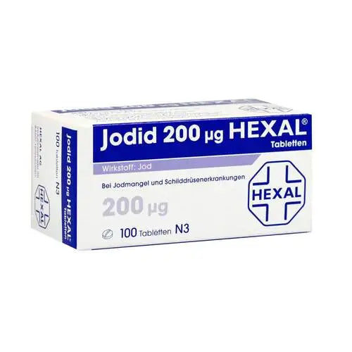 Jodid HEXAL Tabletten 100 St - Jodium Tablets