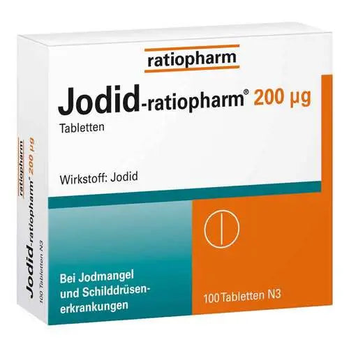 Jodid-ratiopharm® Tabletten 100 St - Jodium Tablets - 200 µg