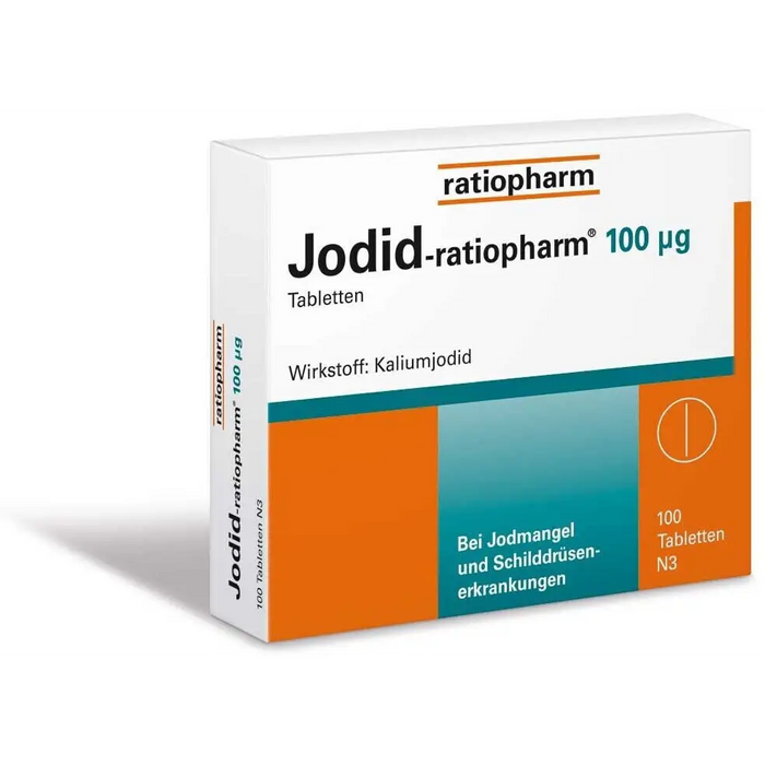 Jodid-ratiopharm® Tabletten 100 St - Jodium Tablets - 100 µg