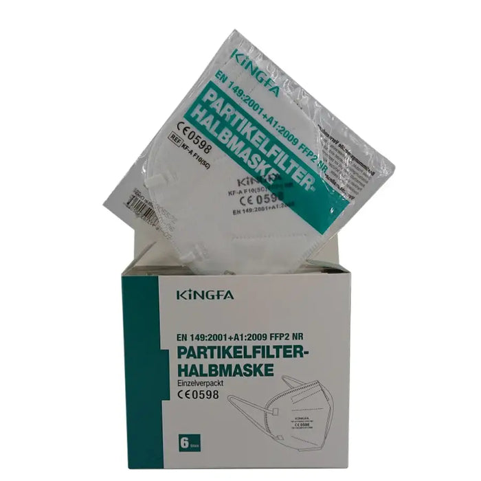 KingFA KF-AF10 SC FFP2 NR particle filter half mask without valve - 1 pack - 6 pieces