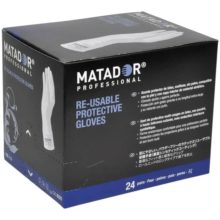 Matador® Professional reusable gloves natural latex