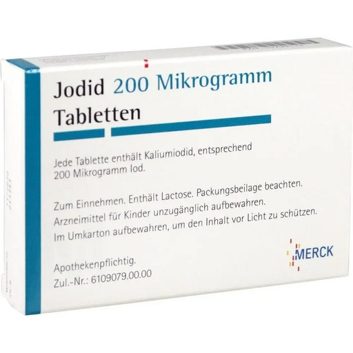 Merck Jodid Tabletten - Jodium Tablets 100pcs