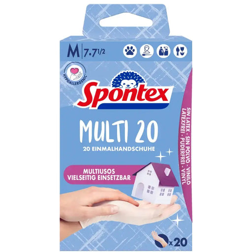 Spontex Multi x20 disposable gloves