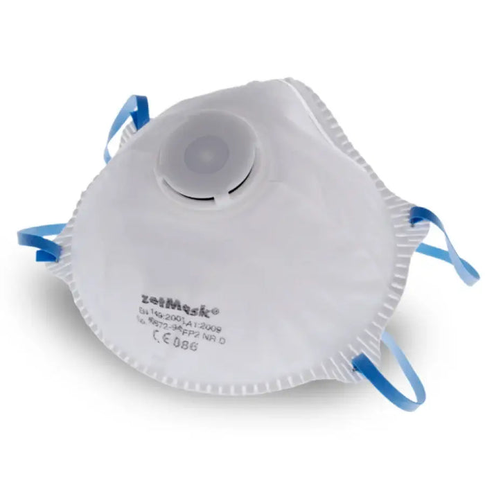 zetMask® FFP2 NR D fine dust filter masks with valve