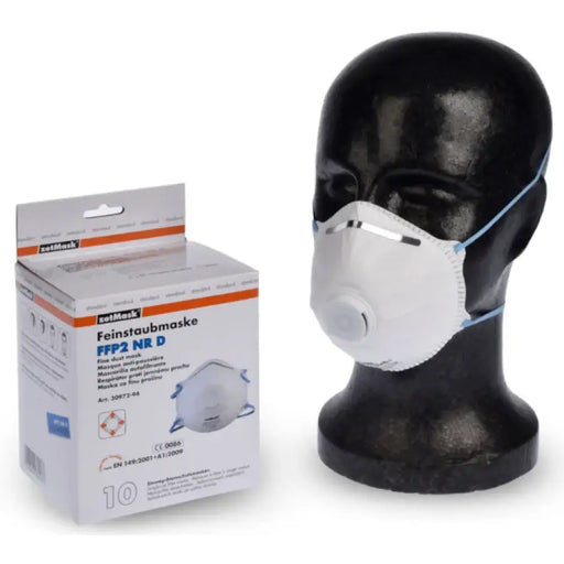 zetMask® FFP2 NR D fine dust filter masks with valve